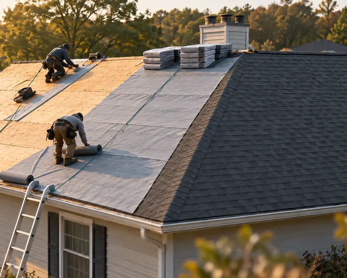 Roof Replacement by JW Roofing & Associates